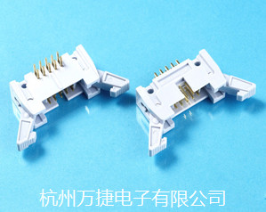 2.54mm間距牛角插座系列