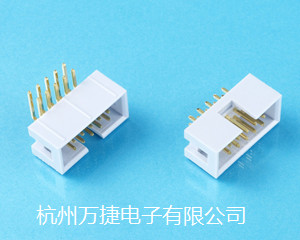 2.54mm間距簡易牛角插座系列